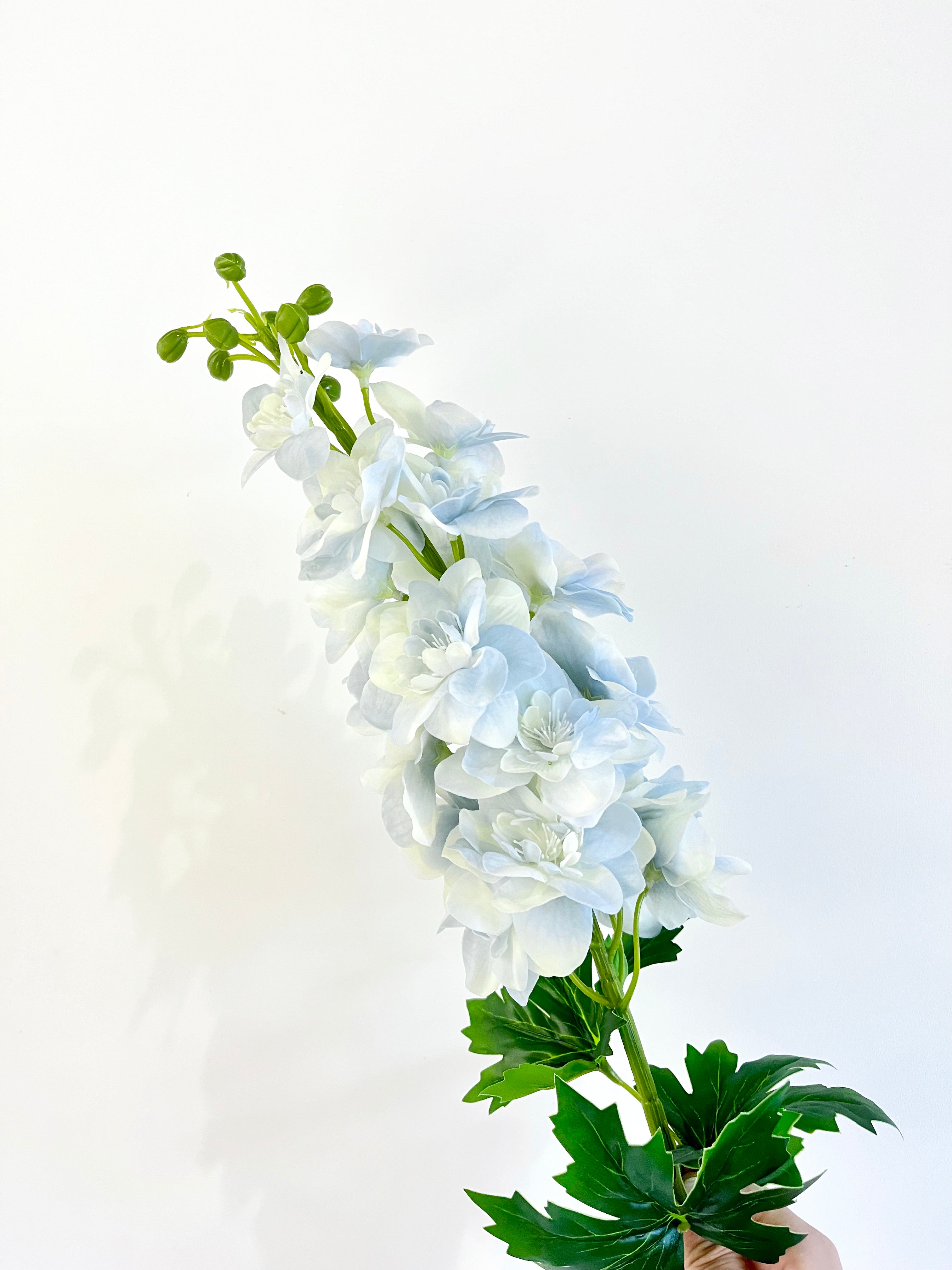 デルフィニウム BIG(ブルーホワイト) Artificial Flowers kiki