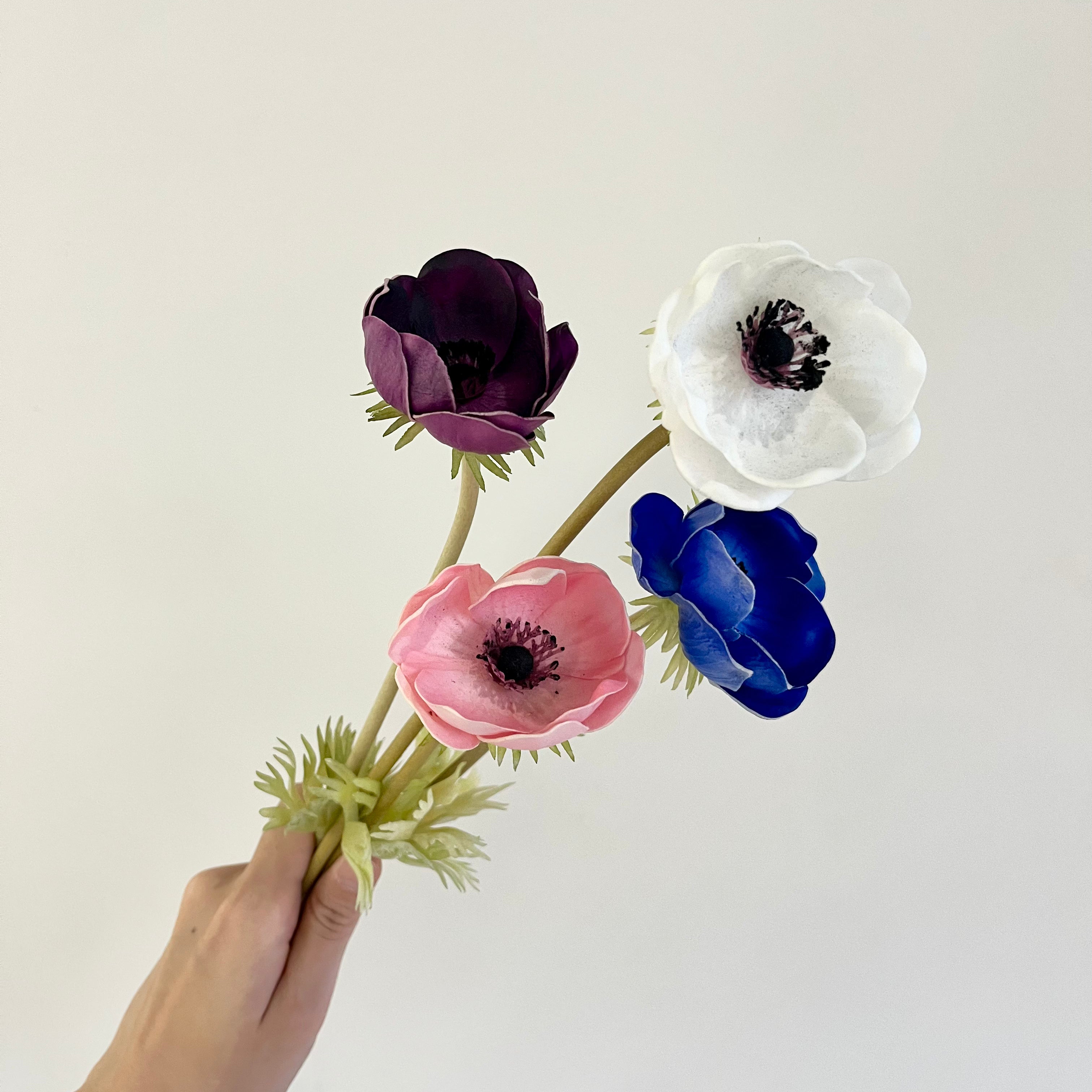 アネモネ 1輪(ピンク) – Artificial Flowers kiki