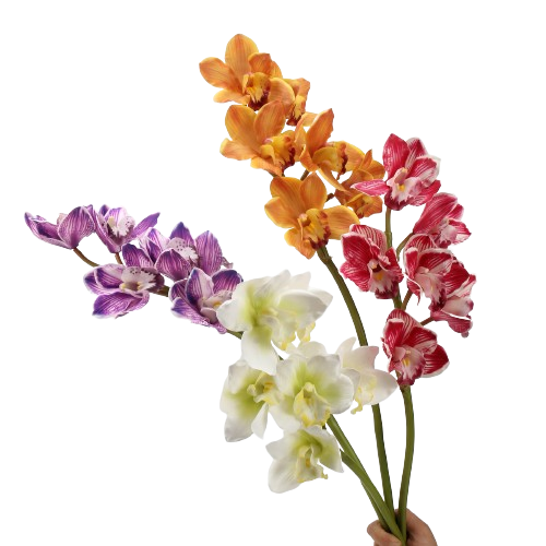 シンビジューム(パープル) – Artificial Flowers kiki