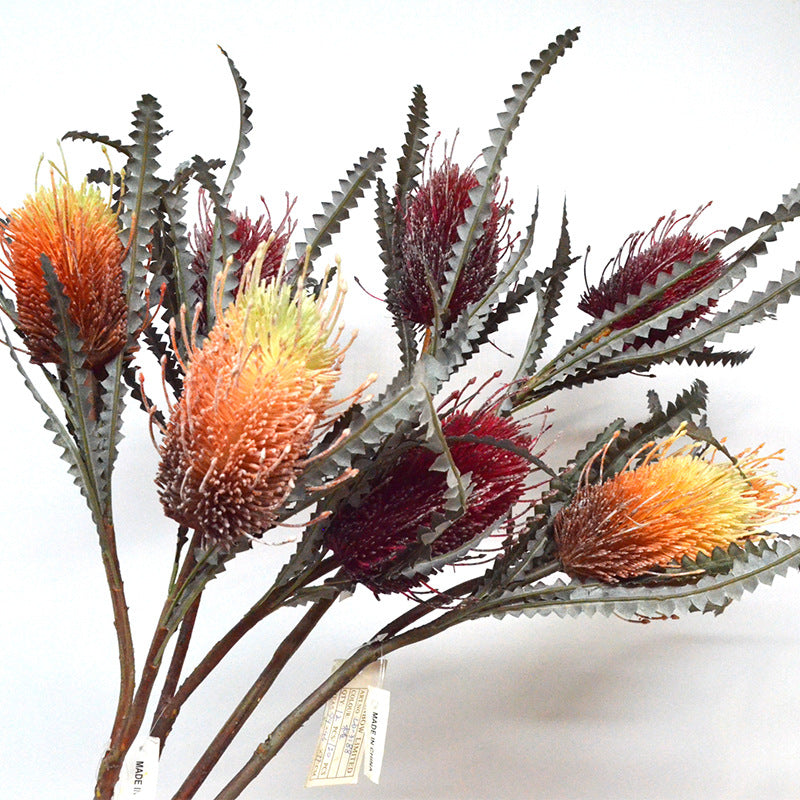 バンクシア(レッド) Artificial Flowers kiki